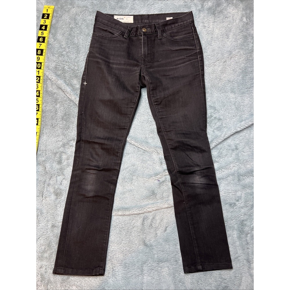 Imogene Willie Jeans Women's 26 Handmade In USA Stretch Preppy‎ Black